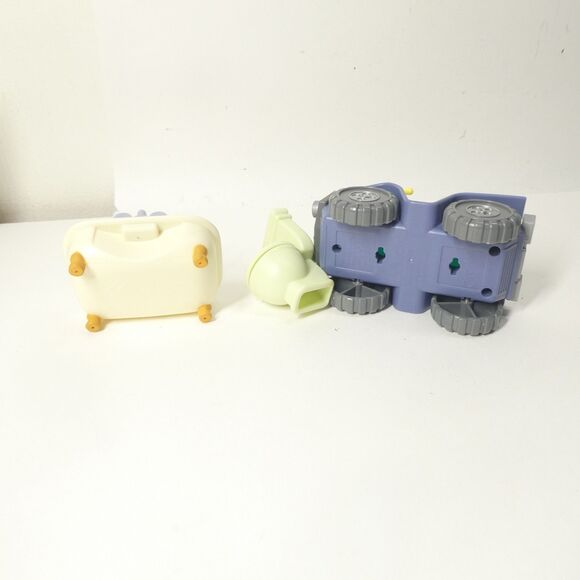 Bluey Lot - Beach Quad 4 Wheeler + Bathroom Tub  Toilet House Playset - Picture 5 of 6